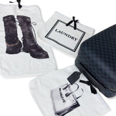 Laundry Drawstring Dust Bag | Cotton Laundry Storage Bag